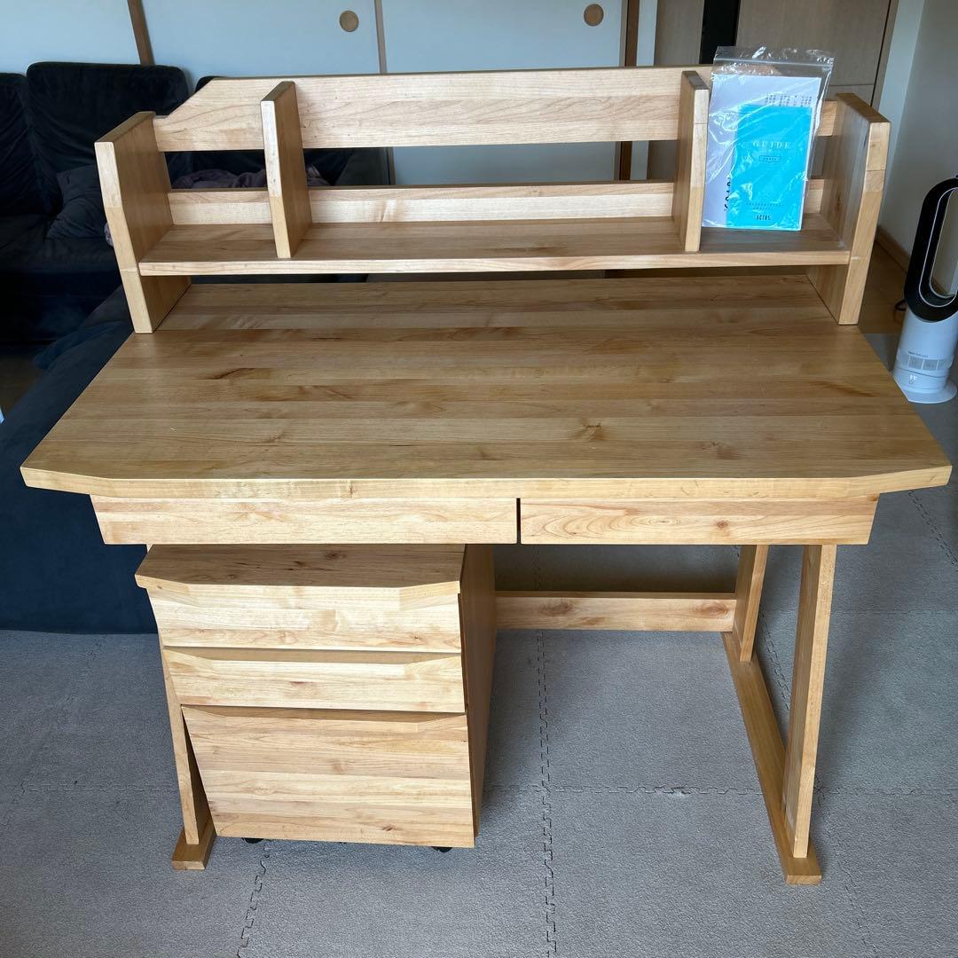 アクタス　リーヴェ　木製ワゴン　デスク別売