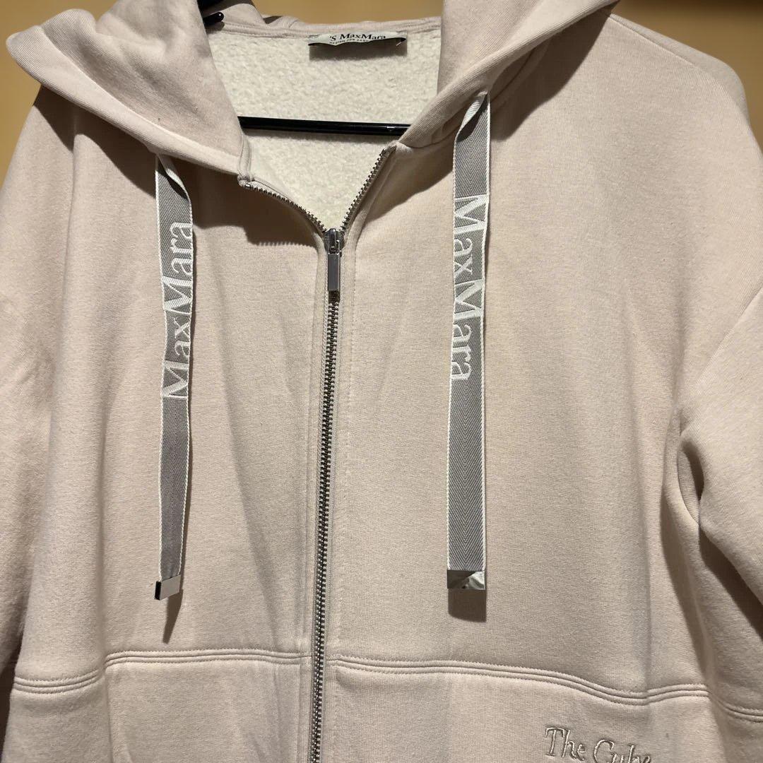 MaxMara フード付きベージュパーカー