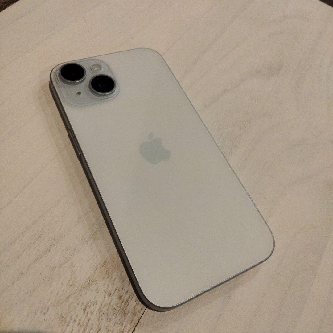 【美品】 iPhone15 256GB ブルー バッテリー最大容量84%