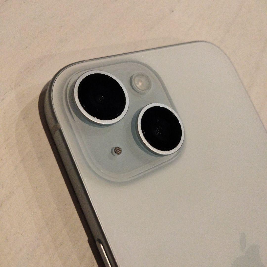 【美品】 iPhone15 256GB ブルー バッテリー最大容量84%