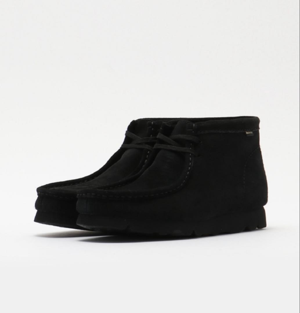 靴 Clarks WallabeeBT GTX Black 26179256