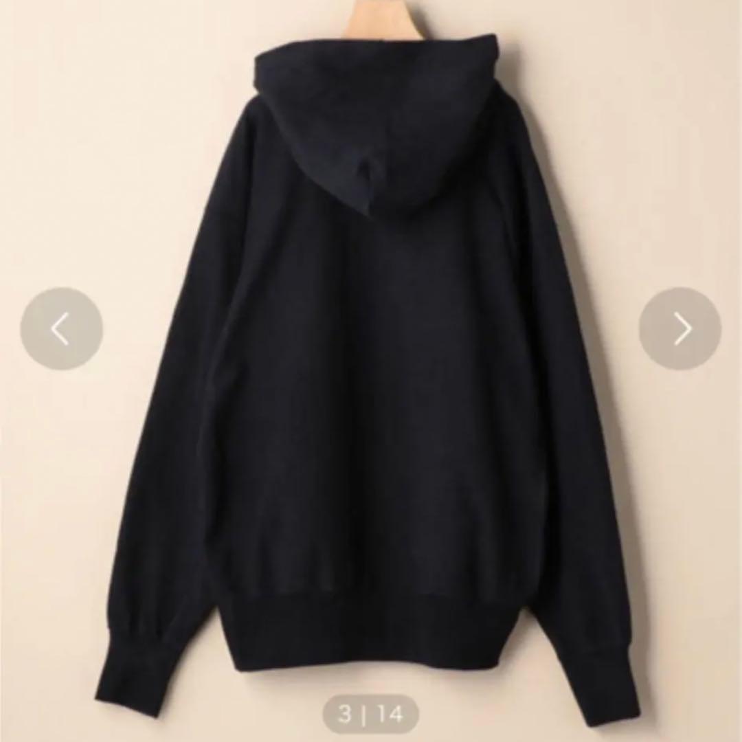 アメリカーナ ロゴオーバーパーカー　ネイビー