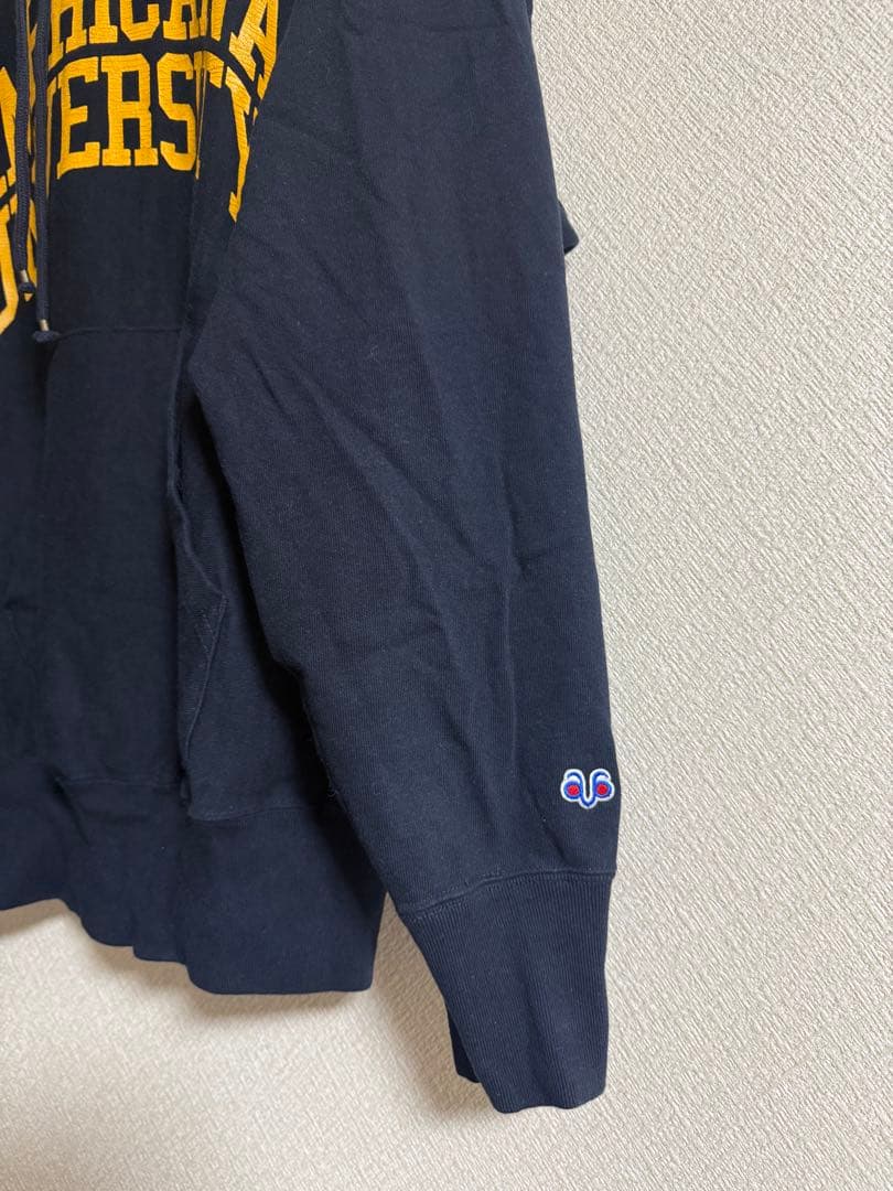 アメリカーナ ロゴオーバーパーカー　ネイビー