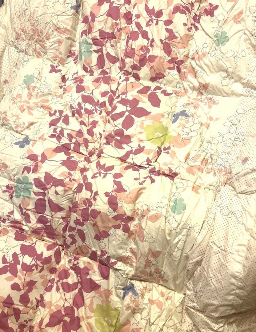 羽毛肌掛けふとん　ダブル