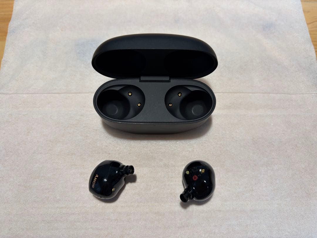 【ケース】SONY WF-1000XM5 ブラック ソニー ワイヤレスイヤホン