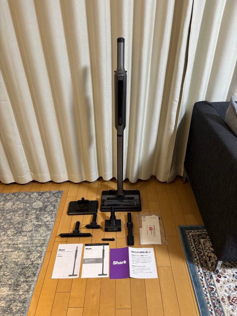 Shark コードレススティッククリーナー バッテリー2本　2way