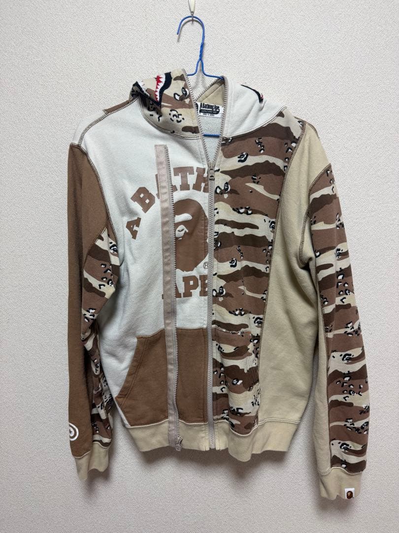 APE パーカー アベイシングエイプ SHARK シャーク フーディ