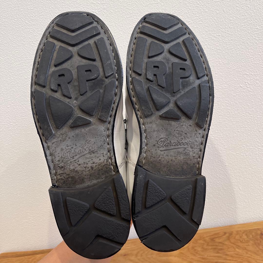 リ*ツ様 パラブーツ　シャンボード　B&Yユナイテッドアローズ 別注　ホワイト×