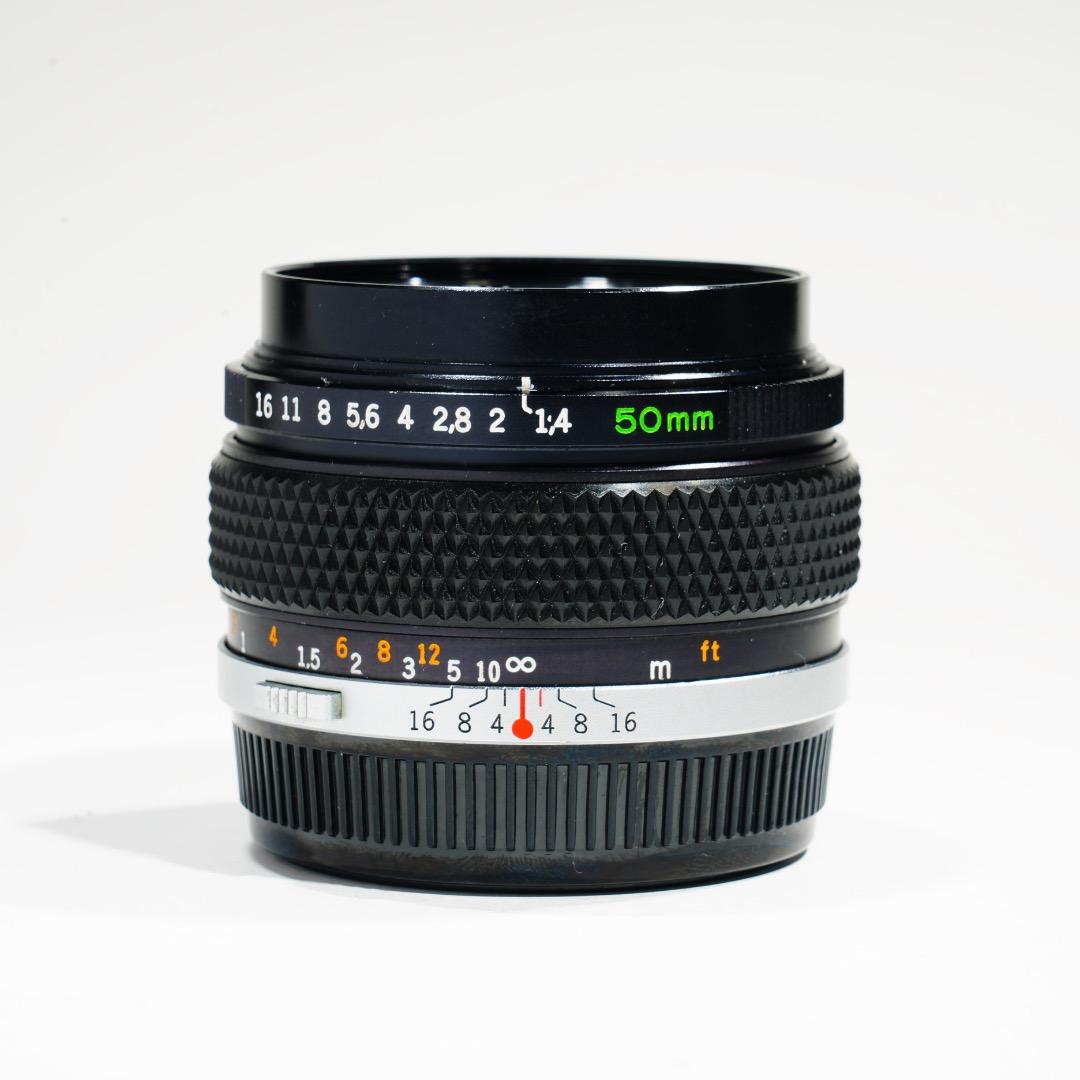 【極美品】動作◎ オリンパス G.Zuiko auto 50mm F1.4 54