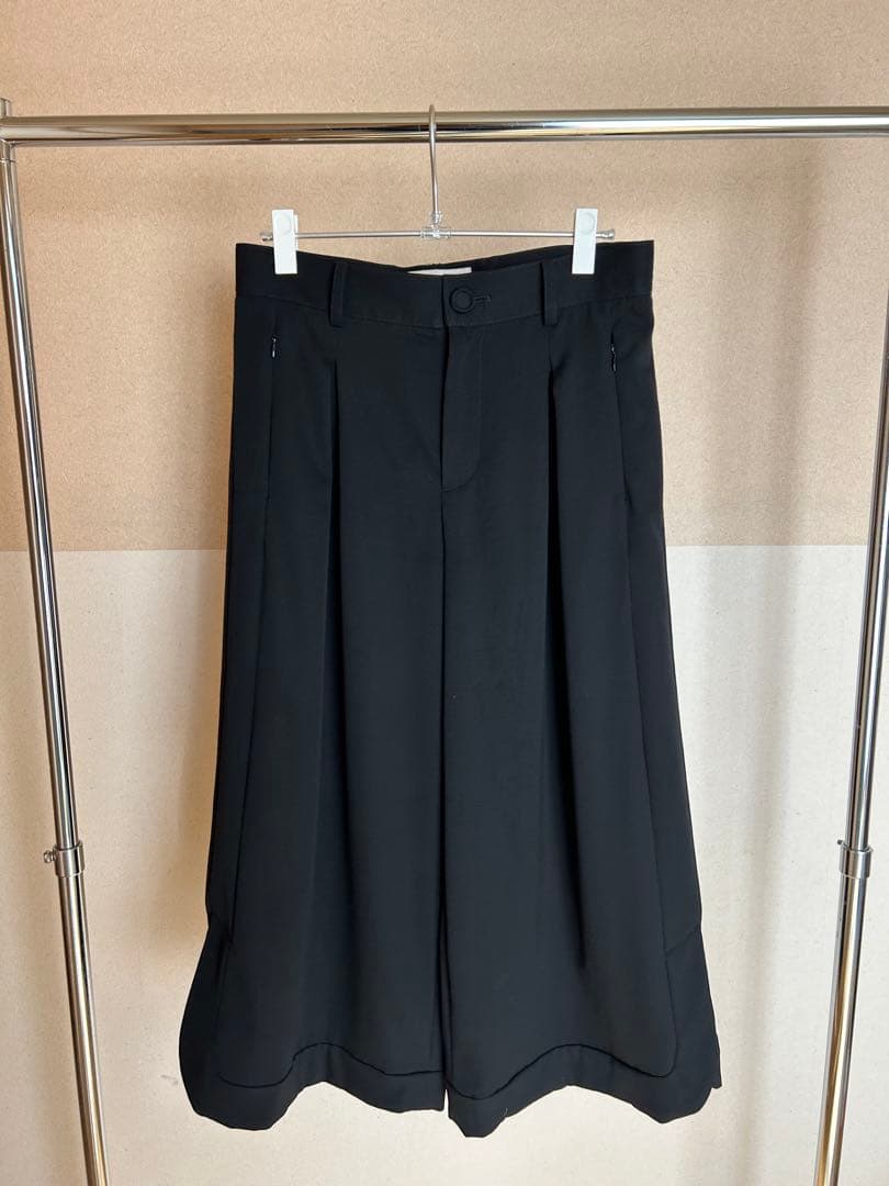 【ORIMI】CROPPED BIG SLACKS