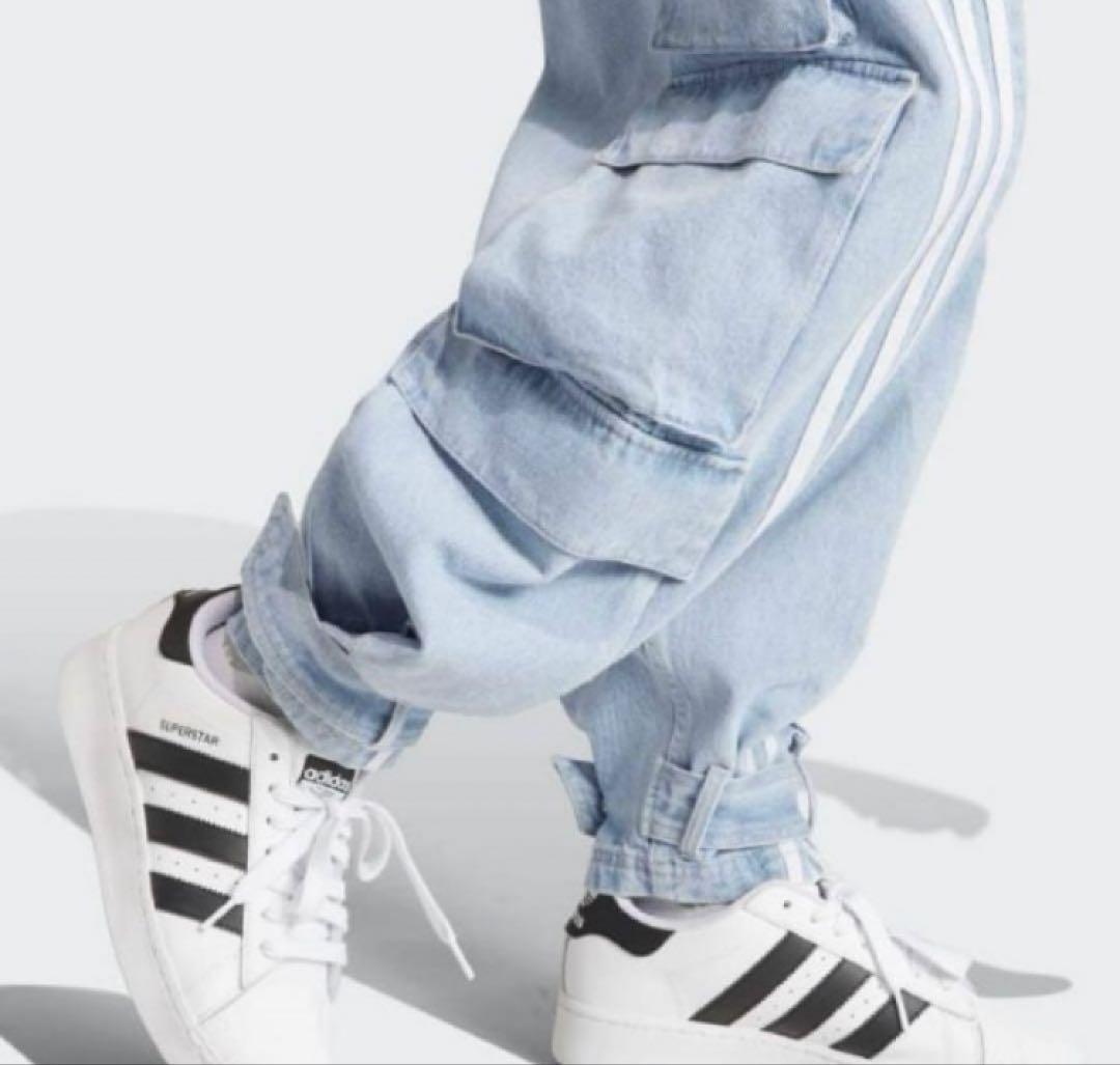【激レア・日本未発売】adidas Adilenium デニム カーゴパンツ