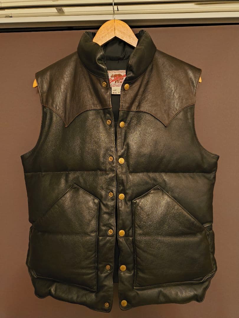 レインボーカントリー ダウンベスト Mサイズ