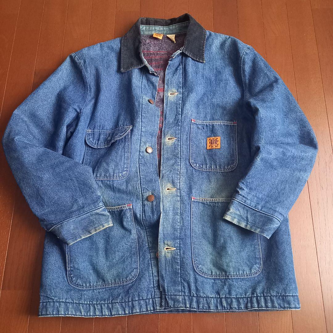 USA製 80s BIGBEN デニム カバーオール 裏ブランケット 42