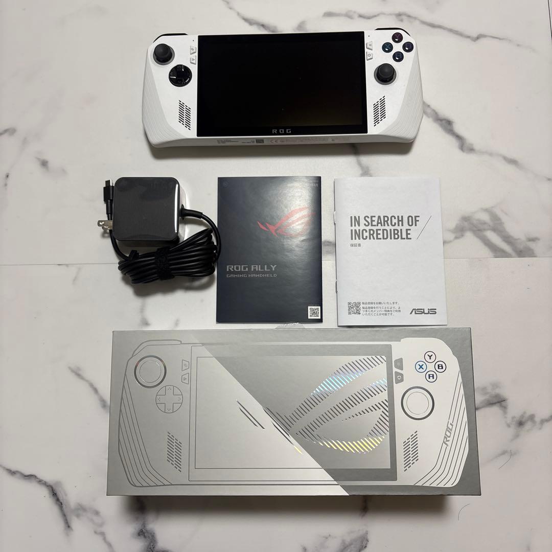 ROG Ally ホワイト 512GB SSD AMD Z1 Extreme