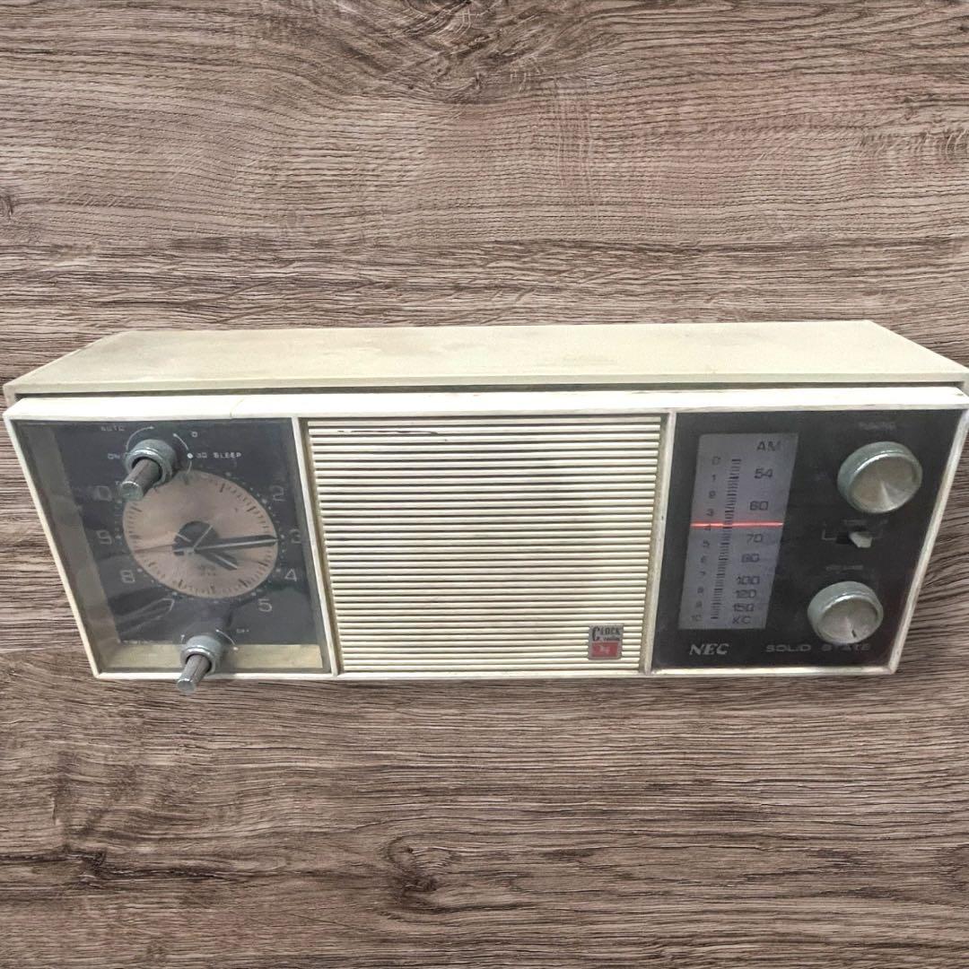 昭和レトロNEC 新日本電気６石トランジスターラジオNTC-6H78アンティーク