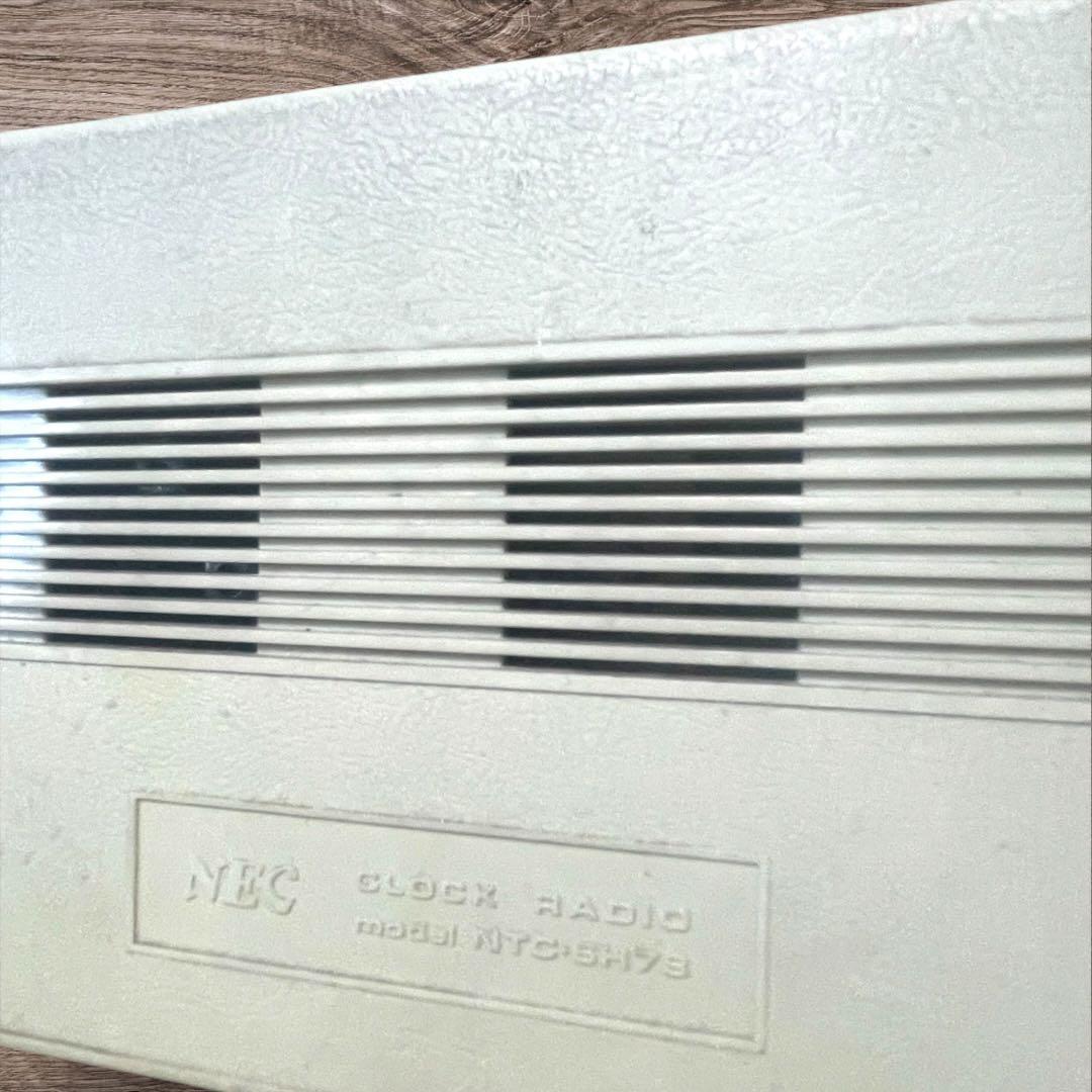 昭和レトロNEC 新日本電気６石トランジスターラジオNTC-6H78アンティーク