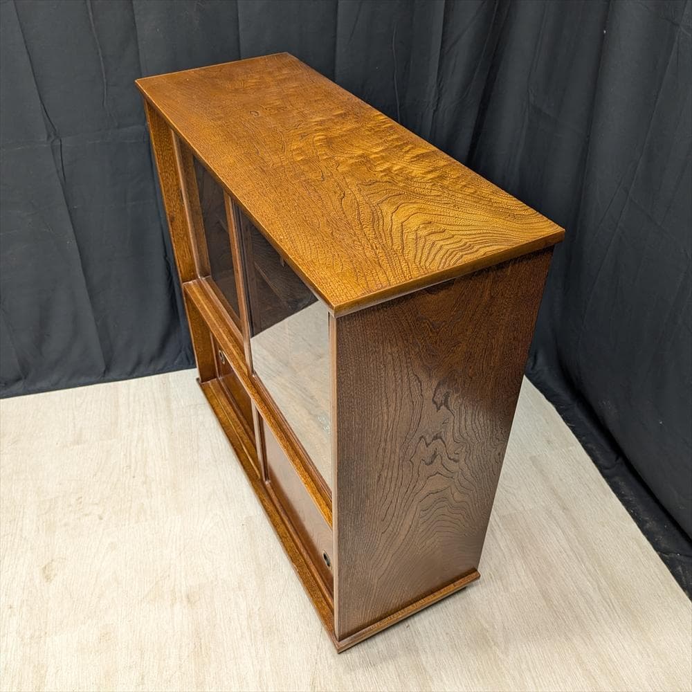 昭和レトロ　茶棚　茶箪笥　サイドボード　キャビネット　飾り棚　水屋　食器棚