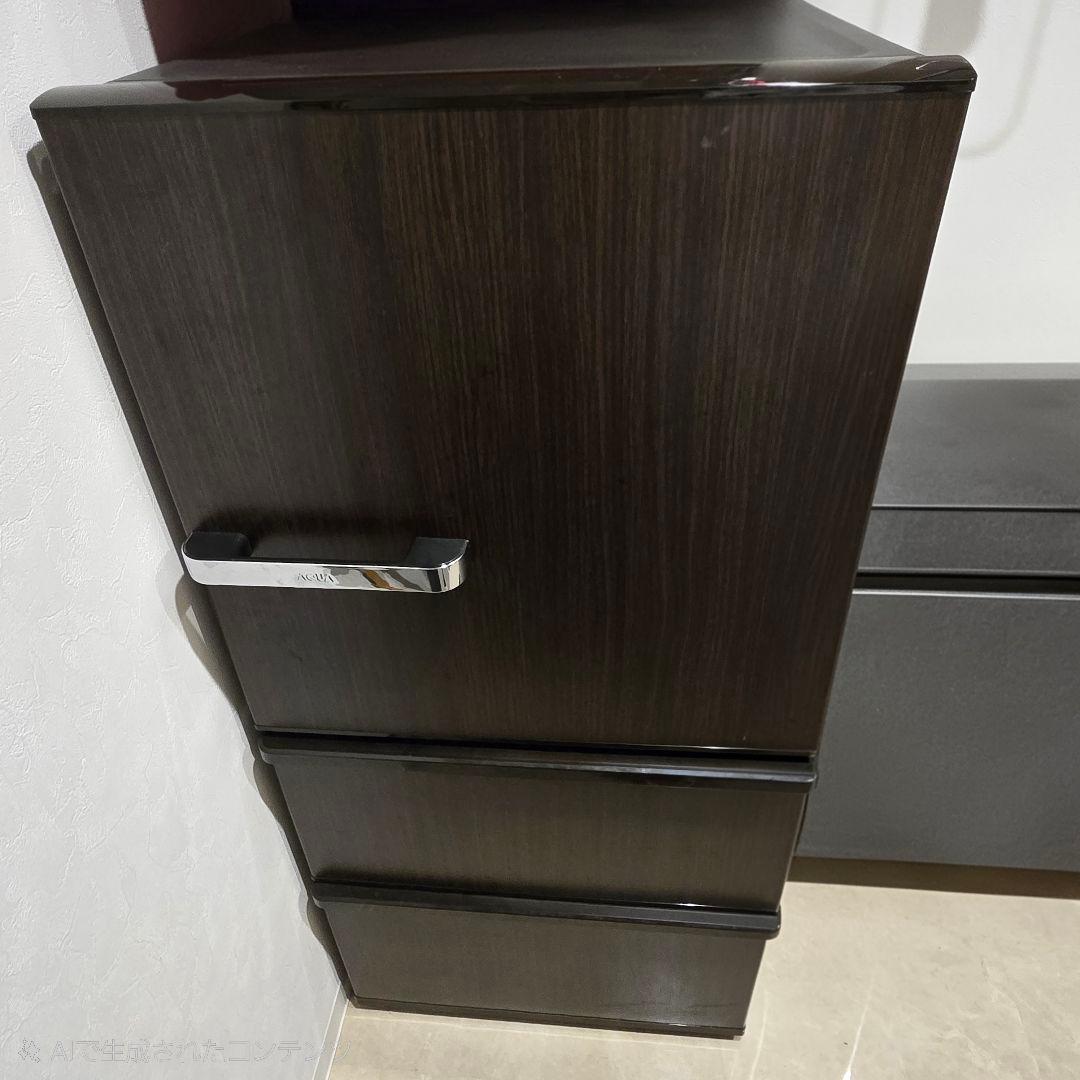 【美品/正常動作】AQUA アクア 冷蔵庫 238L AQR-SV24K