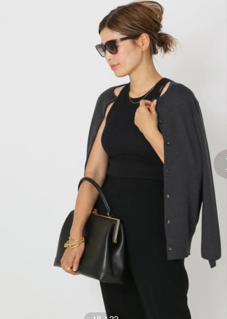 EVERYDAY I LIKE. クルーネック カーディガングレー新品未使用品