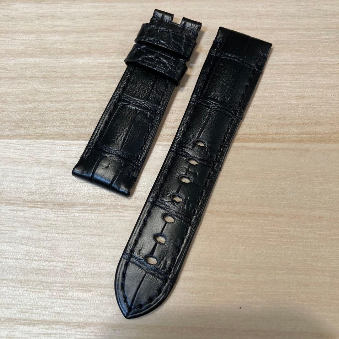 未使用PANERAI 42/40mm尾錠用 PAM Clickアリゲーターベルト