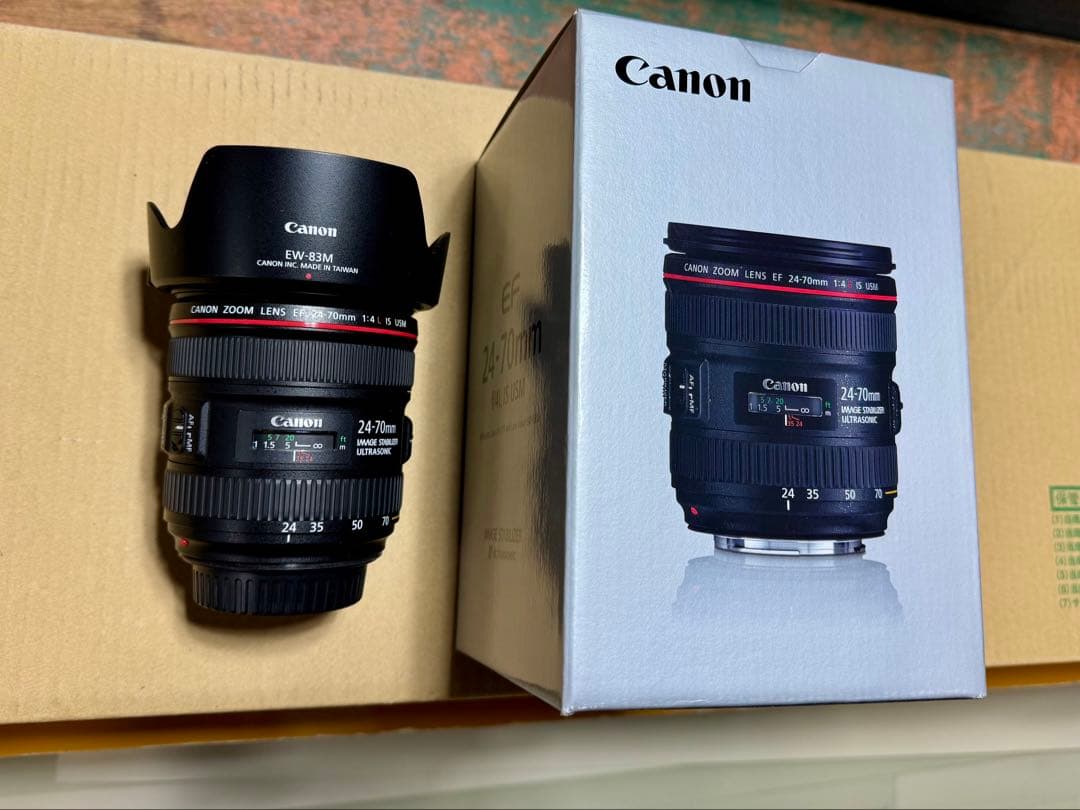 Canon EF 24-70mm f4L IS USM 美品