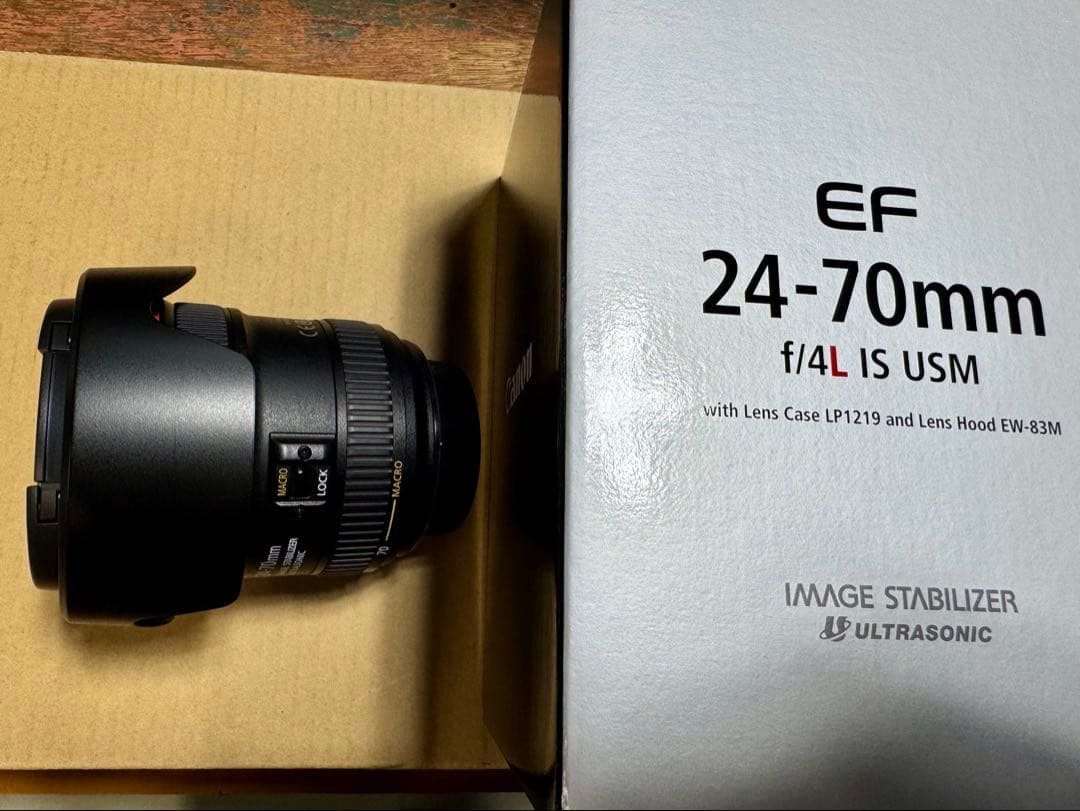 Canon EF 24-70mm f4L IS USM 美品