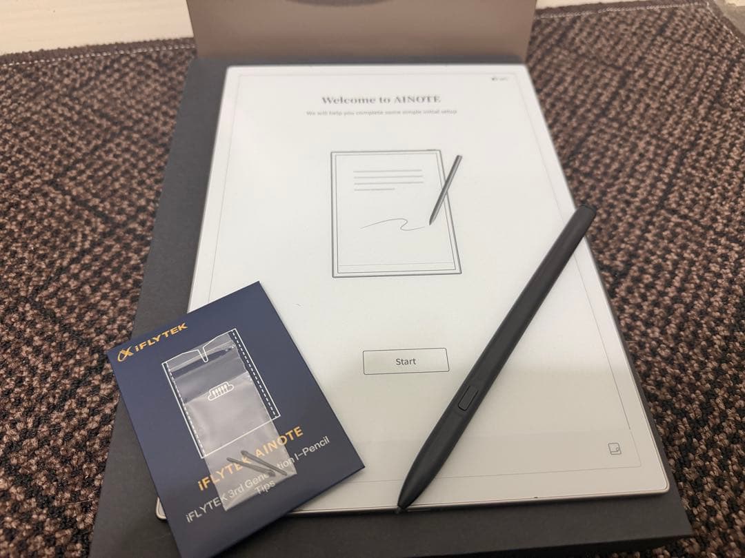 【美品】iFLYTEK AINOTE 2 別売り替え芯付き