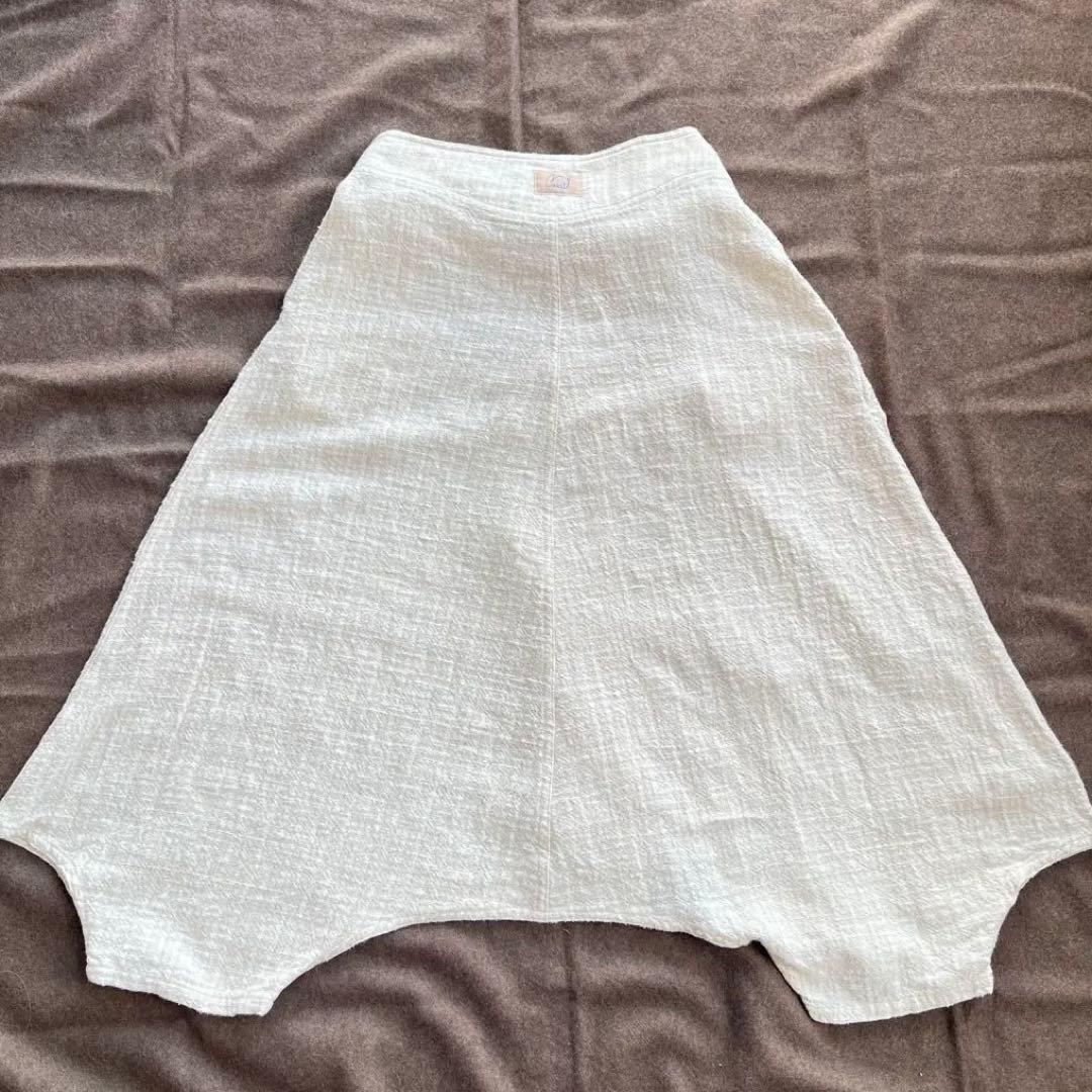 うさとの服 usaato ヘンプ コットン モモンガ ラップスカート風