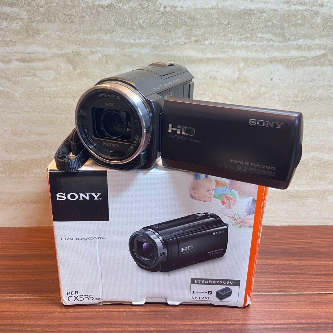 SONY HDR-CX535 ビデオカメラ ほぼ新品 5636