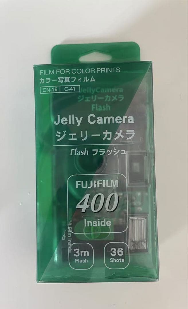 FUJIFILM Jelly Camera フラッシュ付き（中国限定販売品)