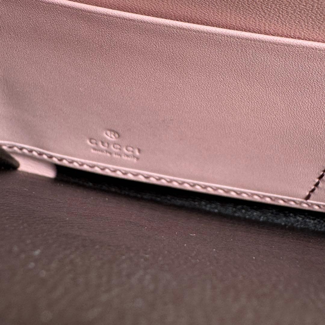 【極上美品】 GUCCI グッチ ラウンドファスナー 長財布 パイソン