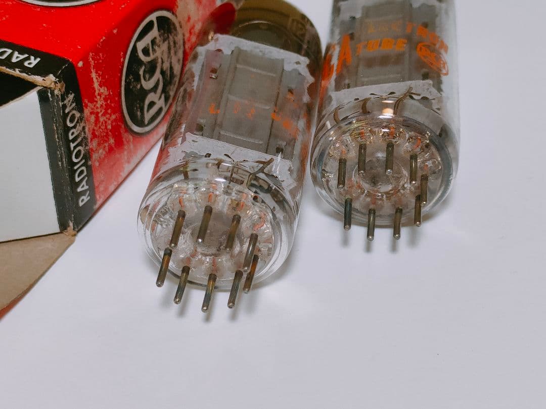 RCA 真空管 12BH7A 未使用に近い 2本セット