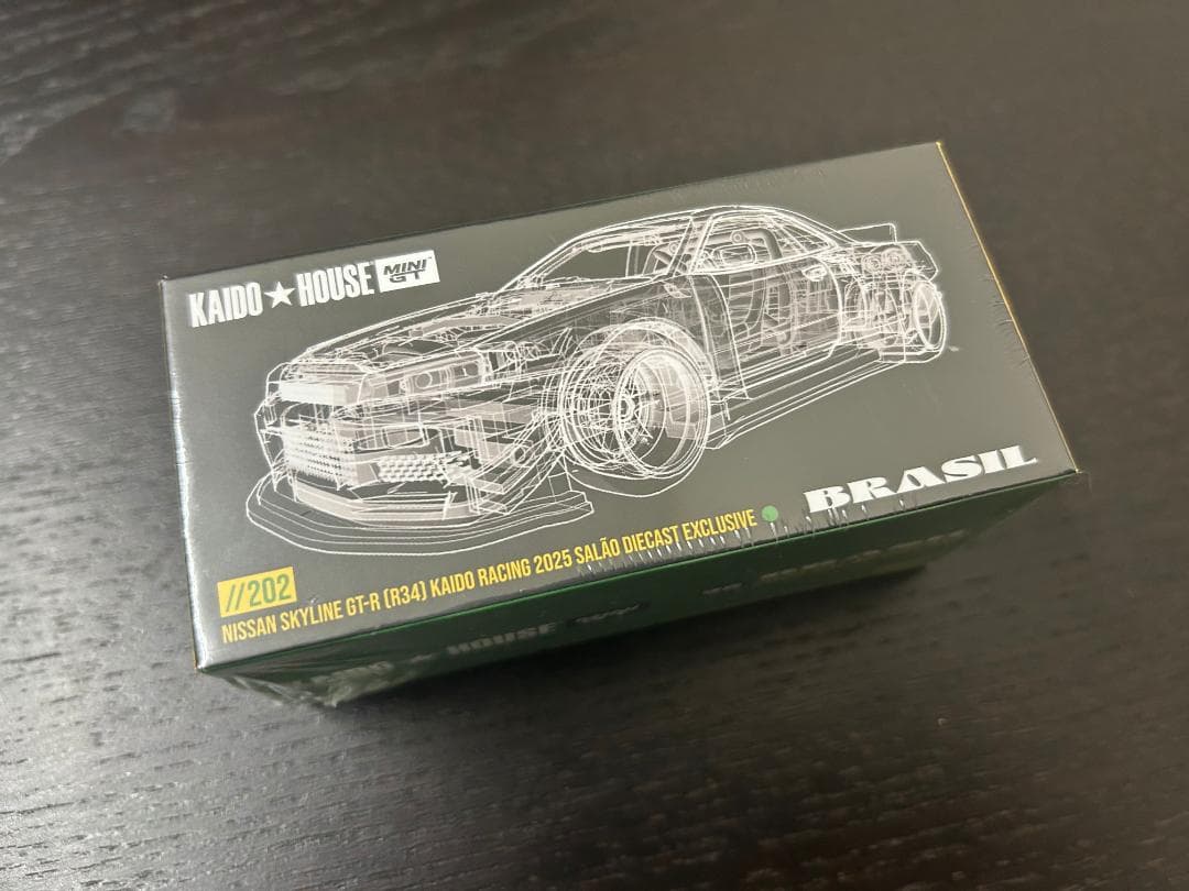KAIDO HOUSE MINI GT スカイラインGT-R R34ブラジル限定