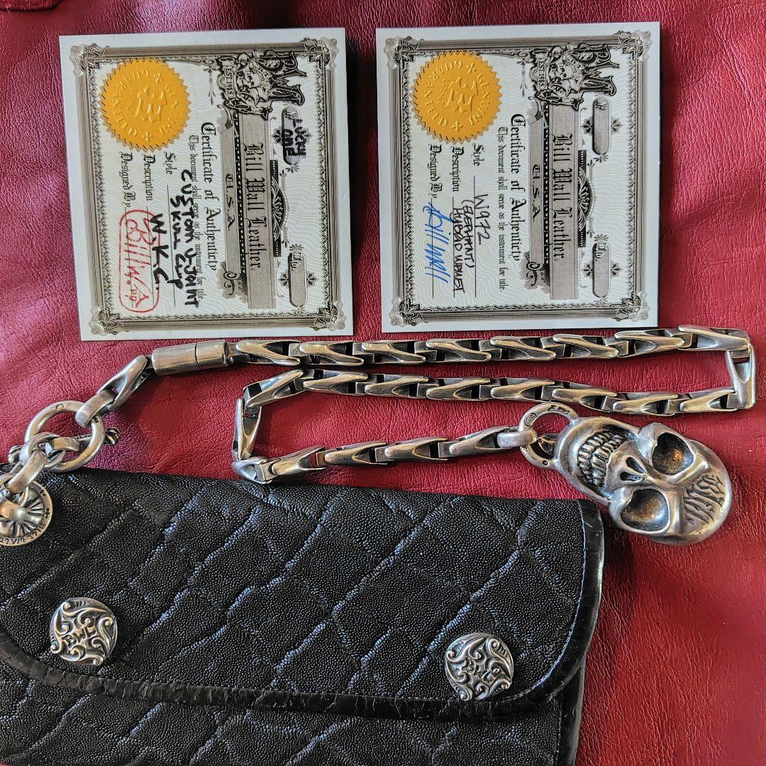 Bill Wall Leather U-JOINT ウォレットチェーン セット