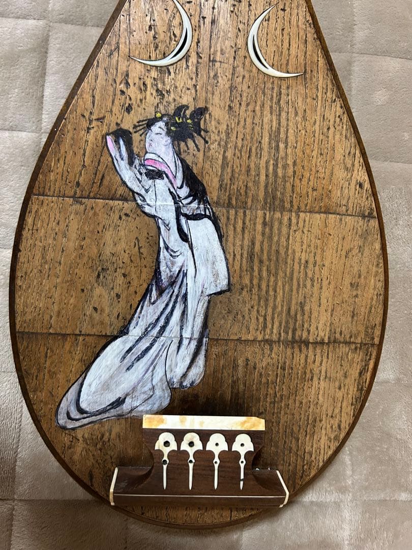 4弦　筑前琵琶　ヴィンテージ