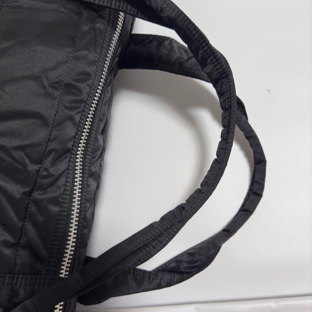 極美品ポータータンカー　2wayダッフルバッグ　ブラック　旅行カバン