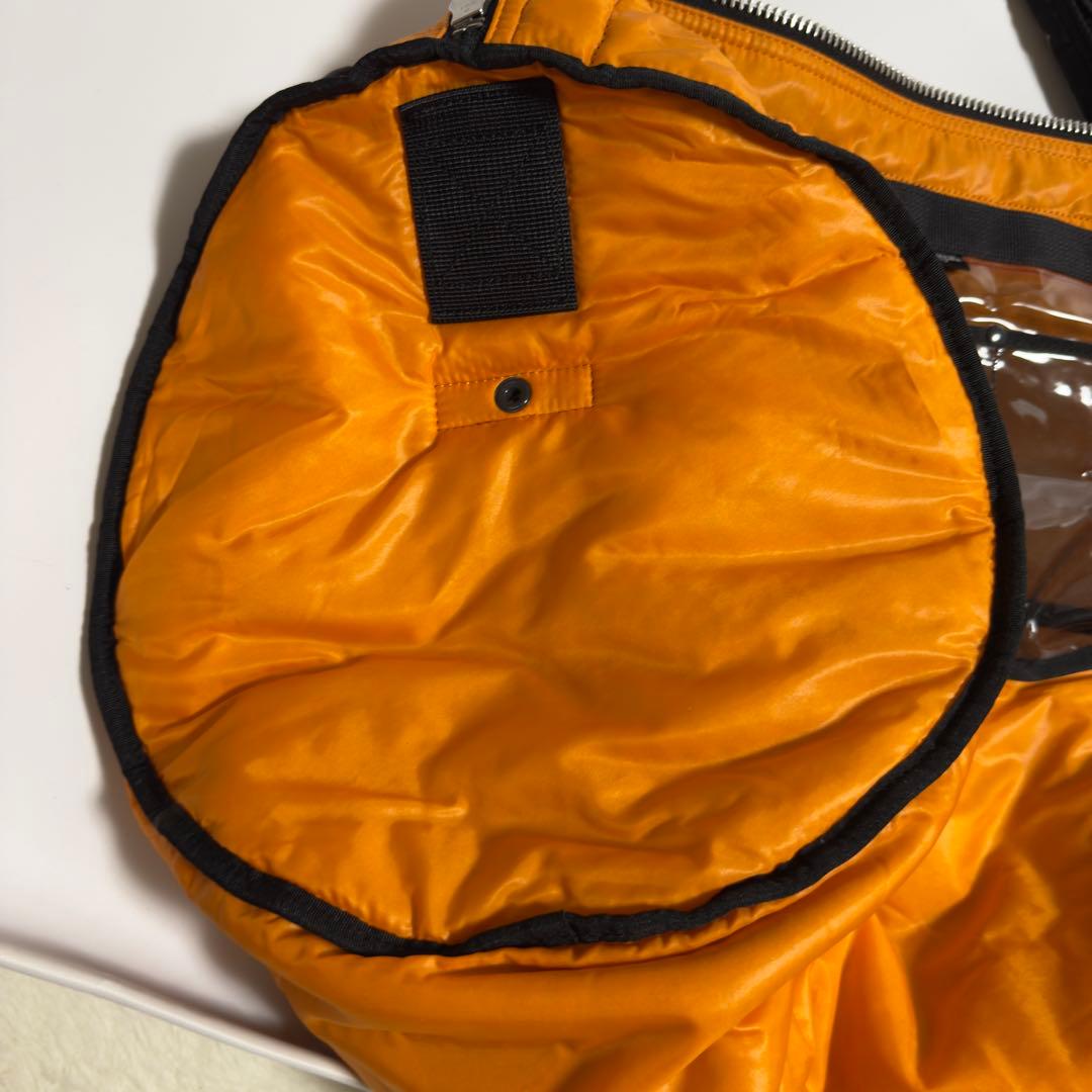 極美品ポータータンカー　2wayダッフルバッグ　ブラック　旅行カバン