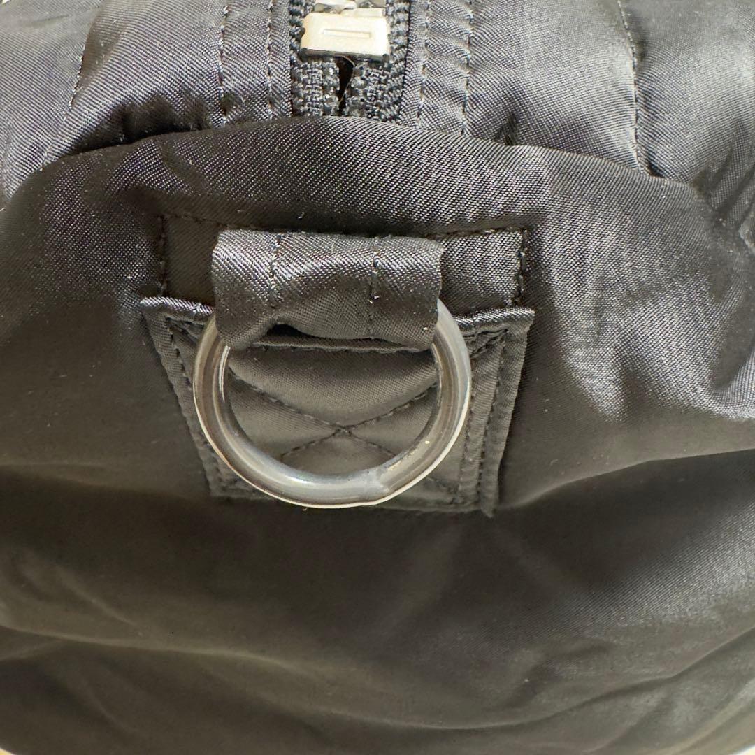 極美品ポータータンカー　2wayダッフルバッグ　ブラック　旅行カバン