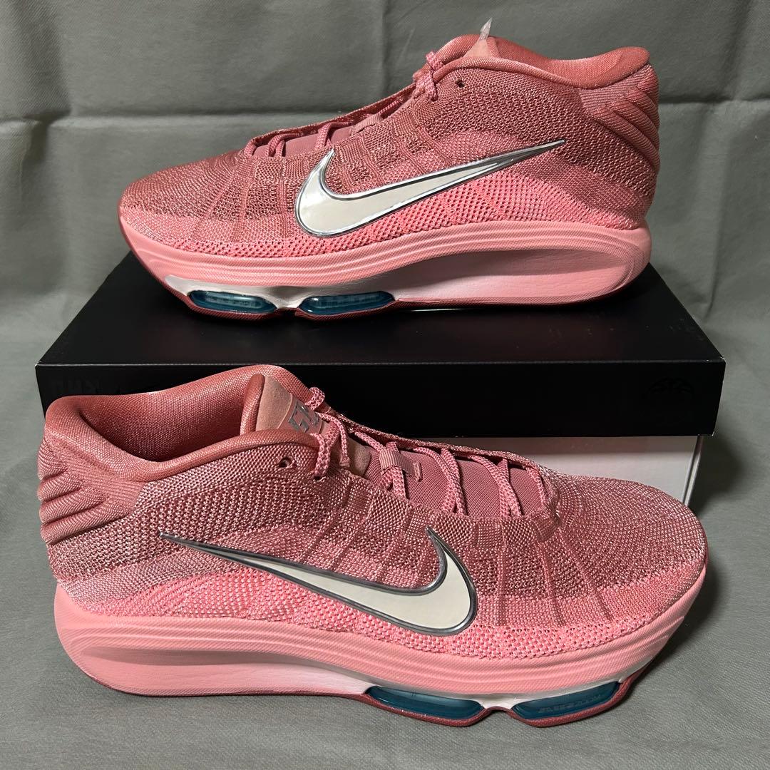 NIKE ナイキ　GTハッスル3 ピンク　グレー　シルバー　ホワイト　白