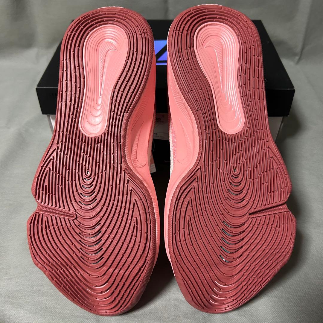 NIKE ナイキ　GTハッスル3 ピンク　グレー　シルバー　ホワイト　白