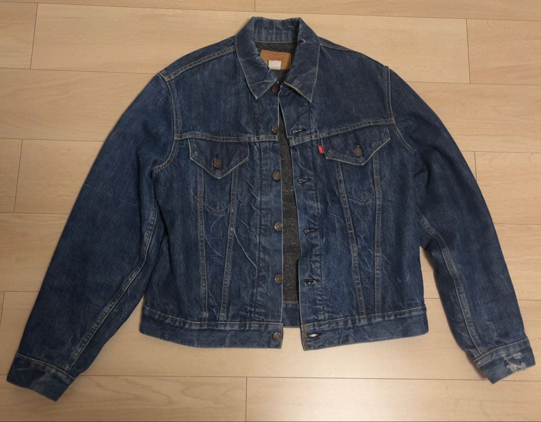 T*a様 リーバイス 70505 デニムジャケット ブランケット付き 70s 4