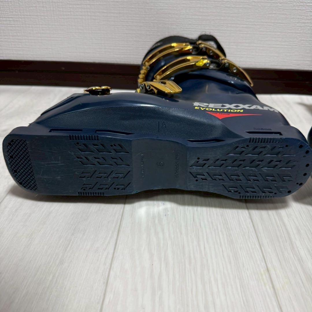 レグザムスキーブーツREVO110 M 26cmネイビー MICROバックル付属