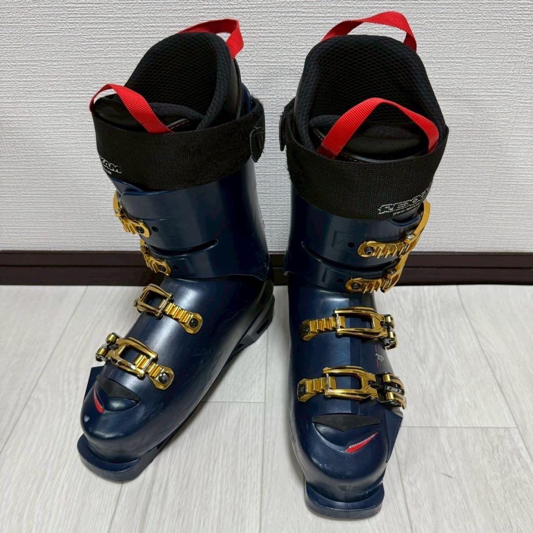 レグザムスキーブーツREVO110 M 26cmネイビー MICROバックル付属