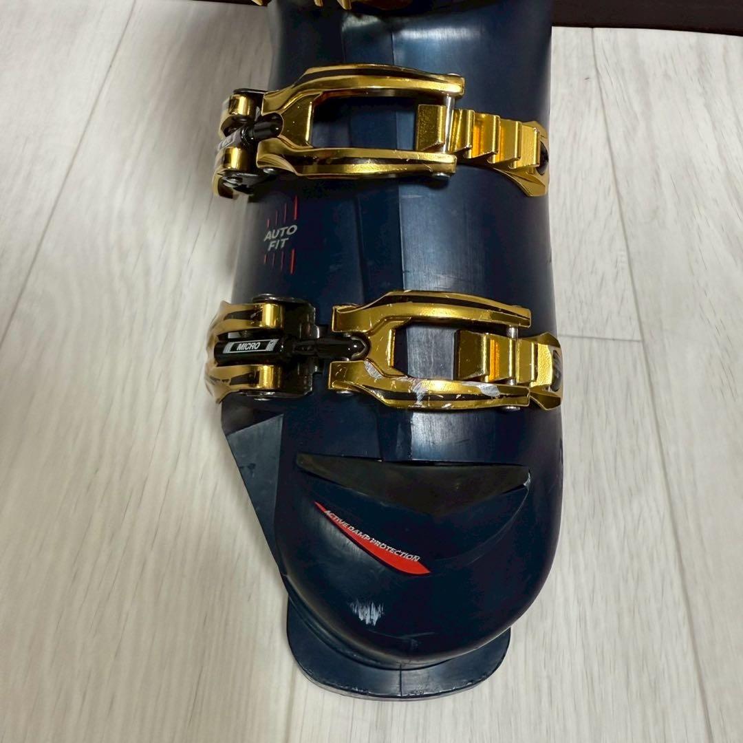 レグザムスキーブーツREVO110 M 26cmネイビー MICROバックル付属