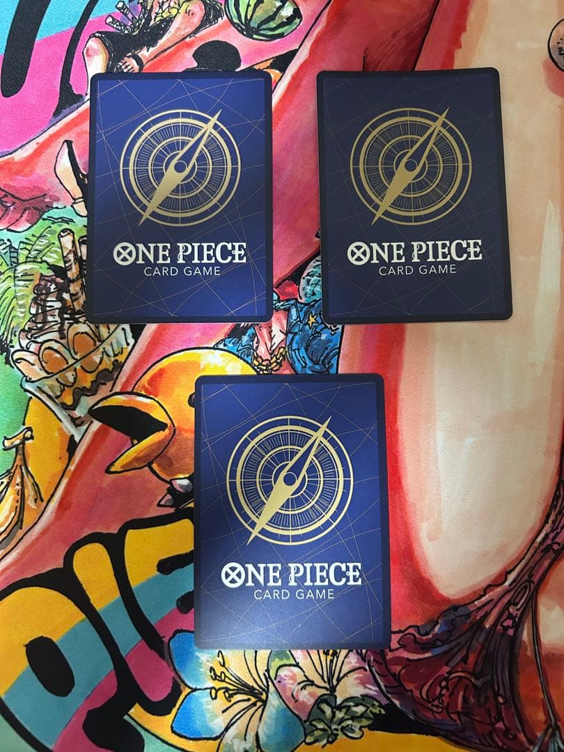 ワンピースカード 実直拳骨 オネスティインパクト 3枚 パラレル