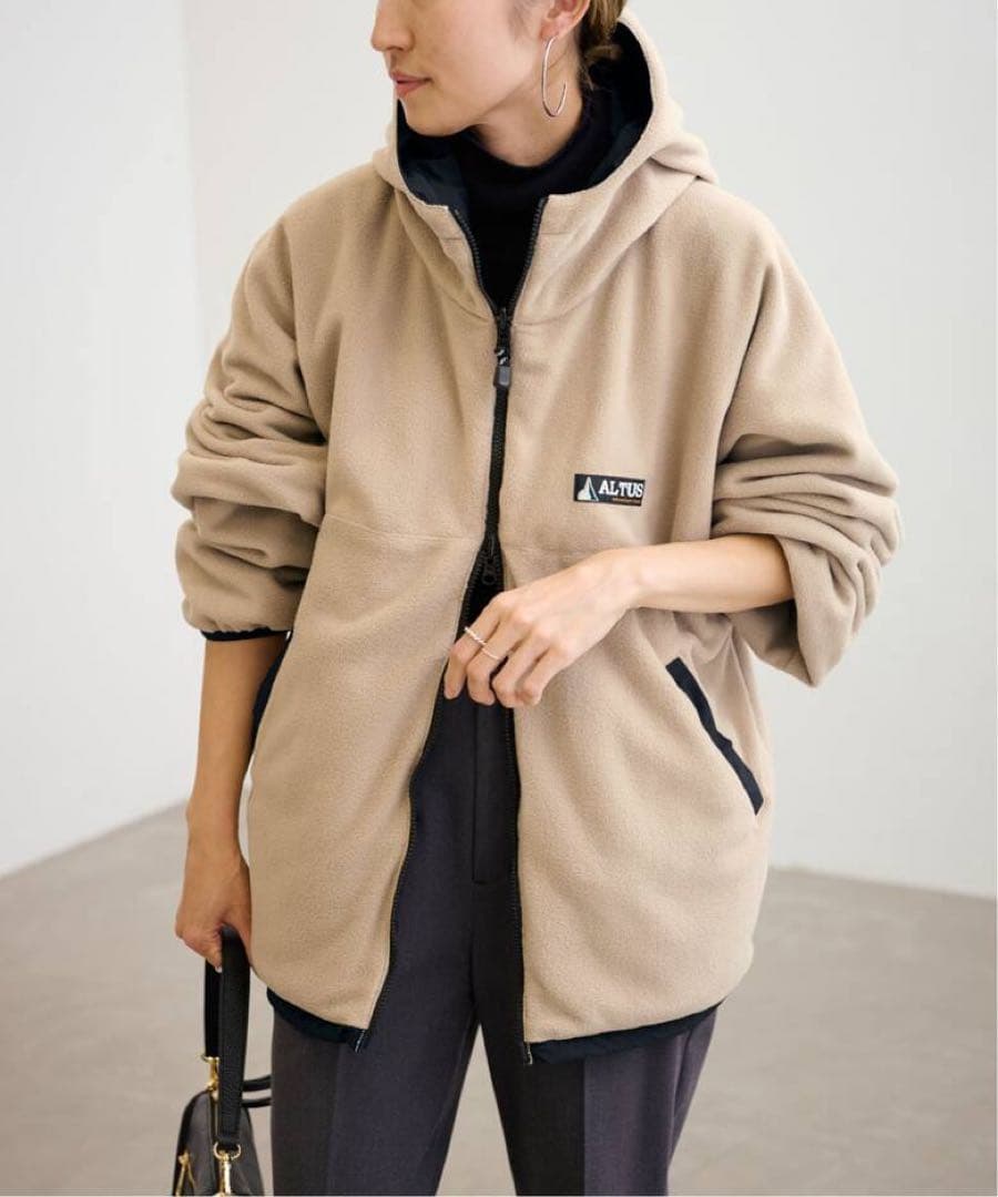 FRAMeWORK ALTUS/アルタス 別注リバーシブルブルゾン ベージュ