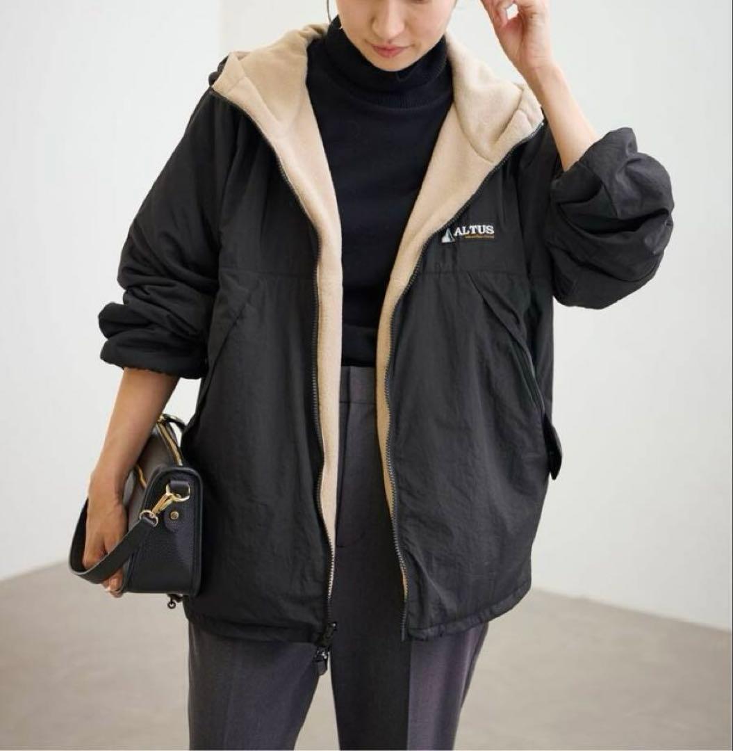 FRAMeWORK ALTUS/アルタス 別注リバーシブルブルゾン ベージュ