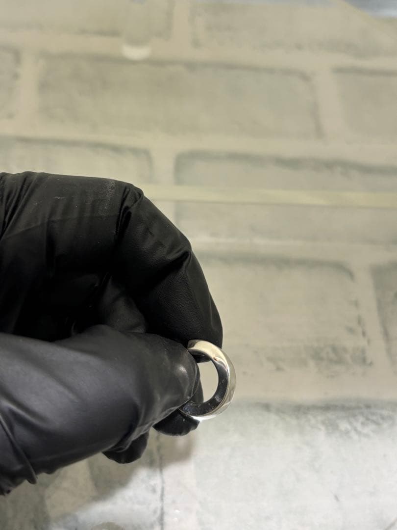 希少　オールドティファニー　TIFFANY ナイフエッジ　フープピアス