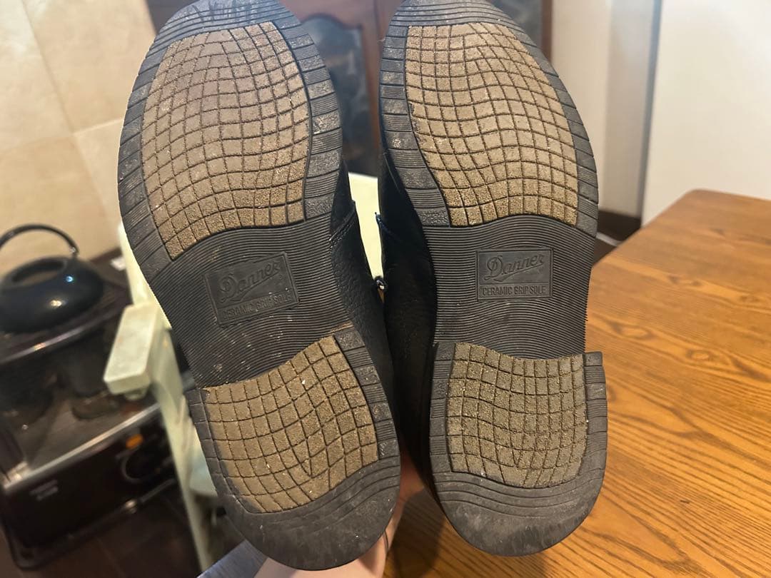 ダナー　チャッカブーツ　黒　25.5