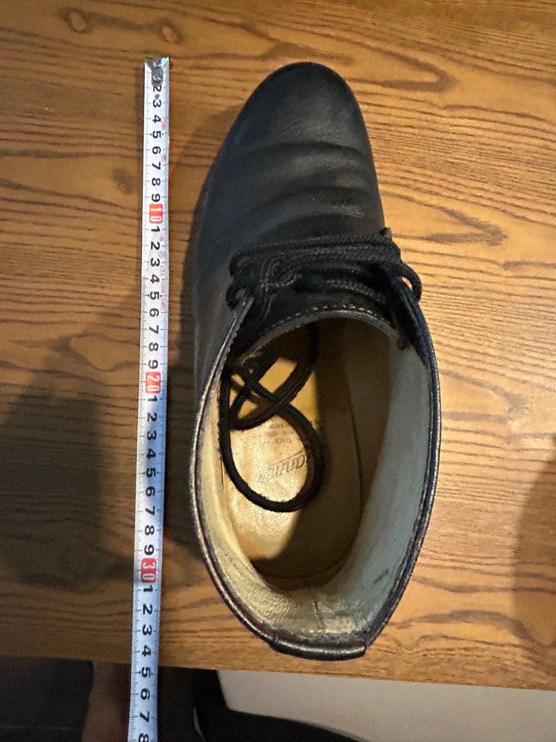 ダナー　チャッカブーツ　黒　25.5